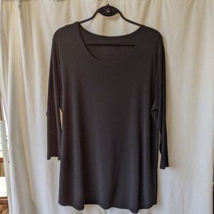 Sympli Nu Ideal Black Tunic Size 16